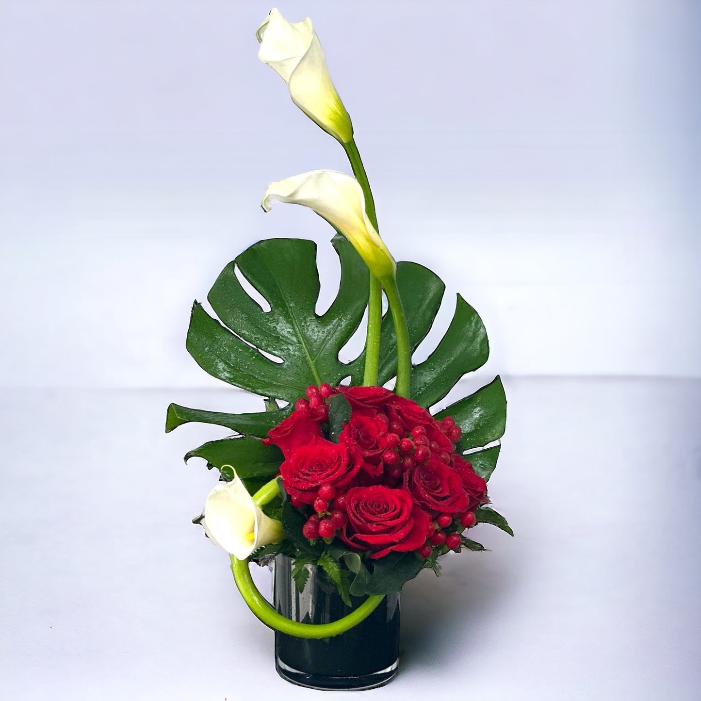 Elegant Scarlet Symphony