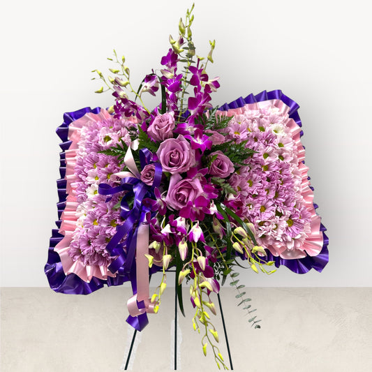 Standing Purple Bible