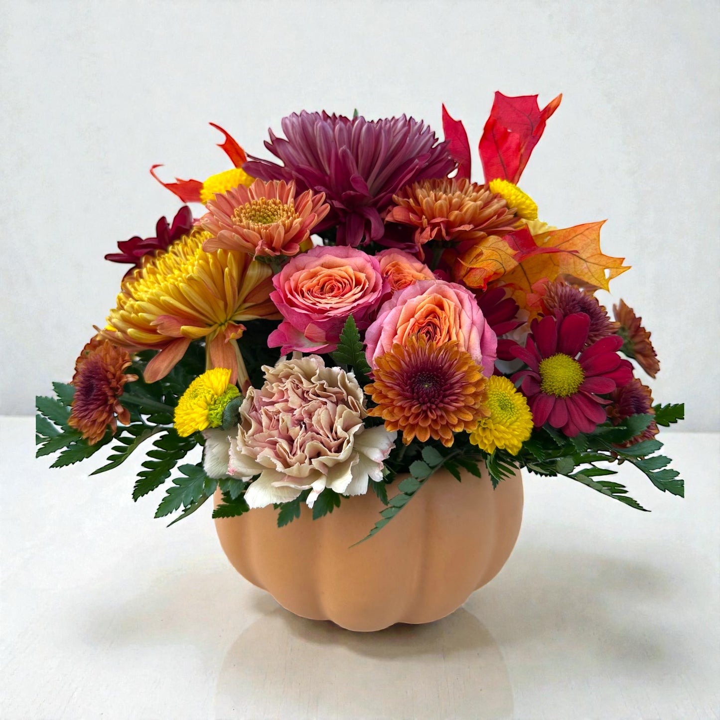Harvest Glow Pumpkin Arrangement